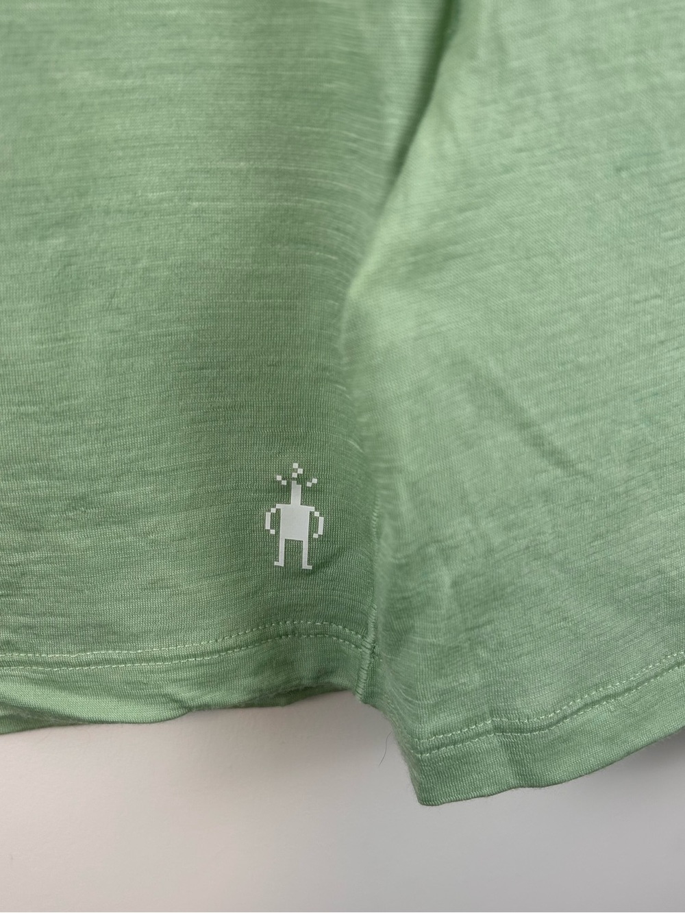 Smartwool Merino Wool Long Sleeve Base Layer Top Light Green Women’s XS - Picture 4 of 7